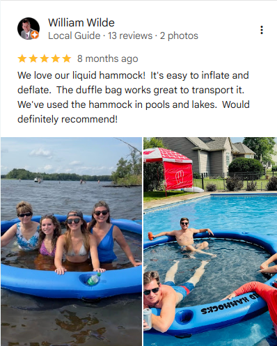 Liquid Hammock 8 Ft 🛟